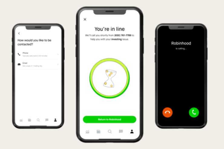 Robinhood მომხმარებელთა მხარდაჭერის სადღეღამისო სერვისს აამოქმედებს
