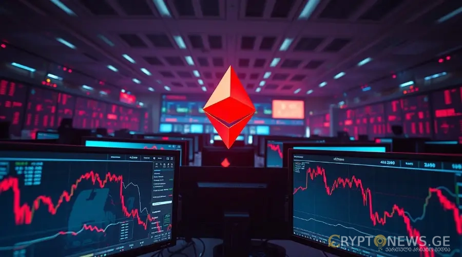 ეთერიუმის ფასის 11%-ით ვარდნის მიზეზები დასახელდა